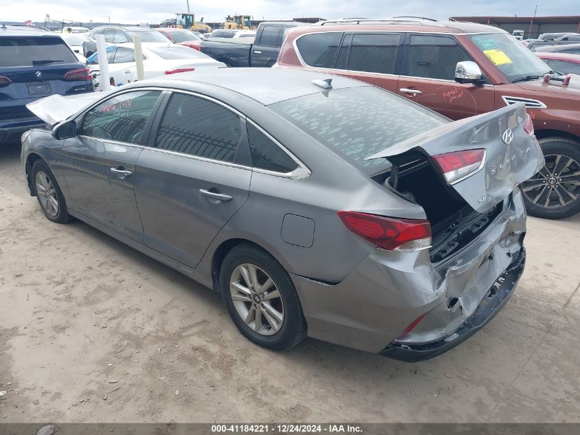 VIN 5NPE24AF7KH751127 2019 Hyundai Sonata, SE no.3