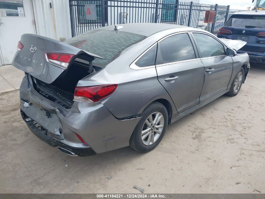 VIN 5NPE24AF7KH751127 2019 Hyundai Sonata, SE no.4