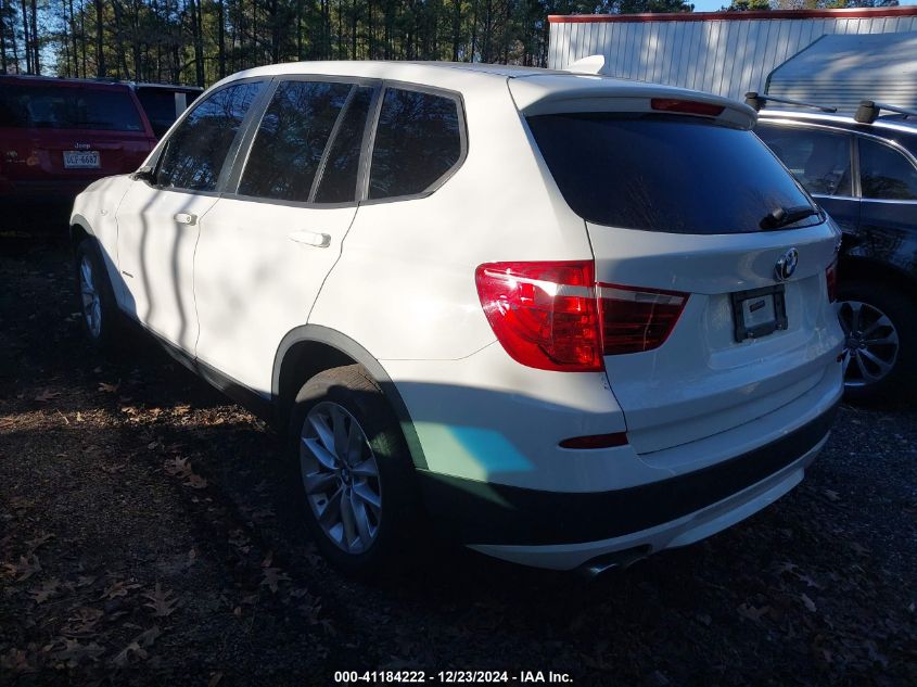 VIN 5UXWX9C53E0D22433 2014 BMW X3, Xdrive28I no.3