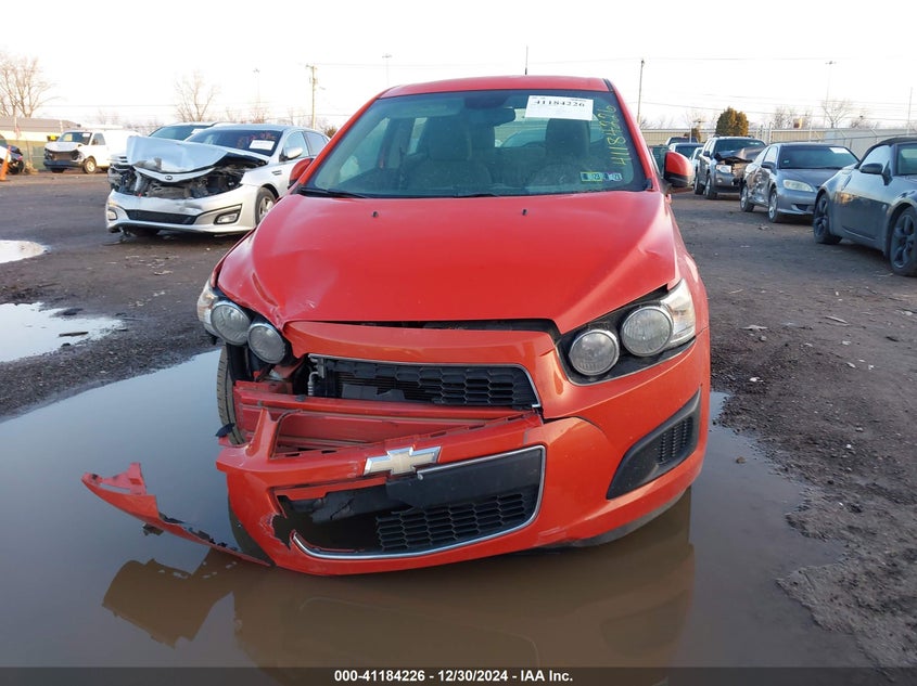 2012 CHEVROLET SONIC VIN: 1G1JA6SH9C4179815