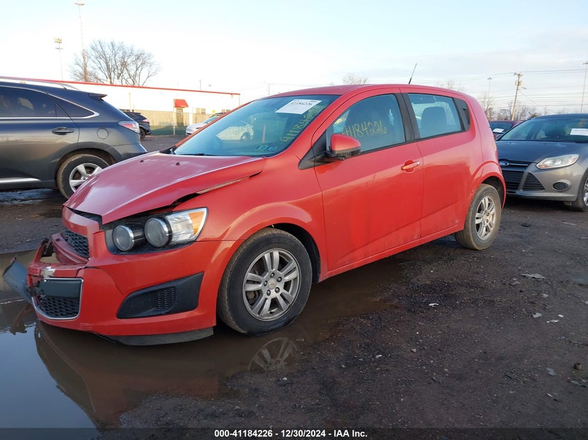 2012 CHEVROLET SONIC VIN: 1G1JA6SH9C4179815