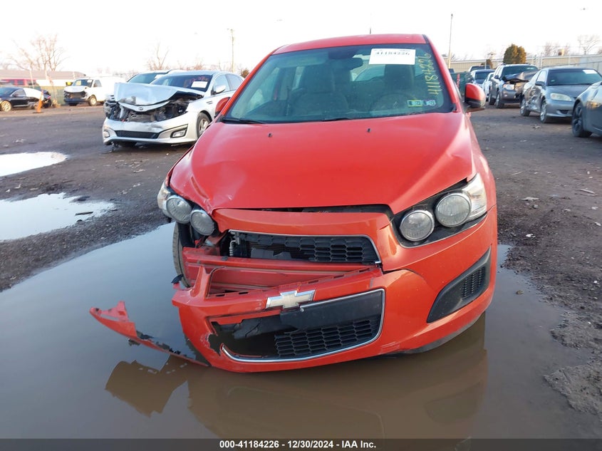 2012 CHEVROLET SONIC VIN: 1G1JA6SH9C4179815
