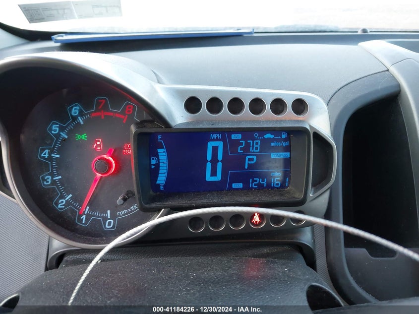 2012 CHEVROLET SONIC VIN: 1G1JA6SH9C4179815