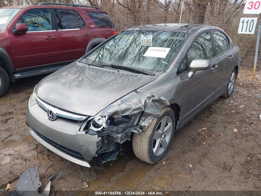 2007 HONDA CIVIC VIN: 1HGFA16897L002446