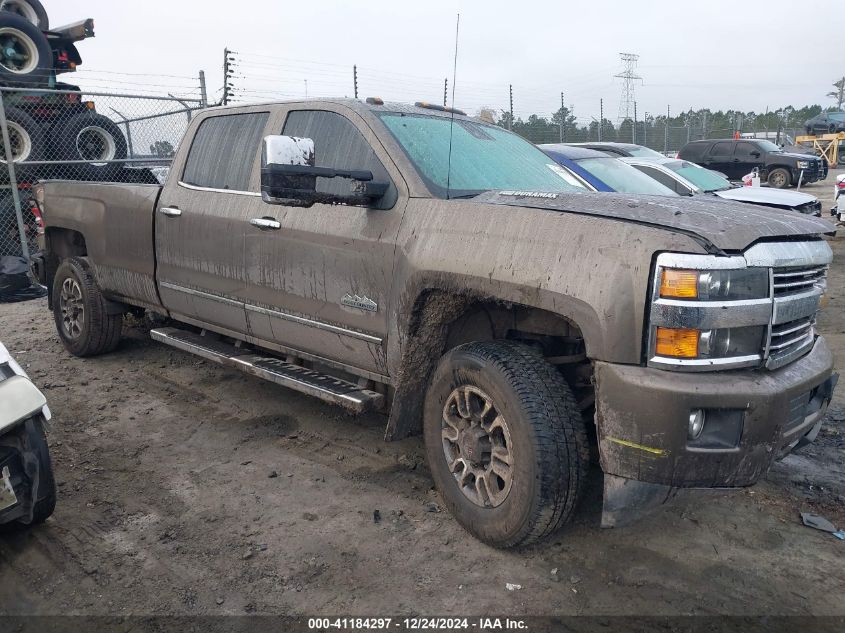 2015 Chevrolet Silverado 3500Hd High Country VIN: 1GC4K1E85FF533919 Lot: 41184297