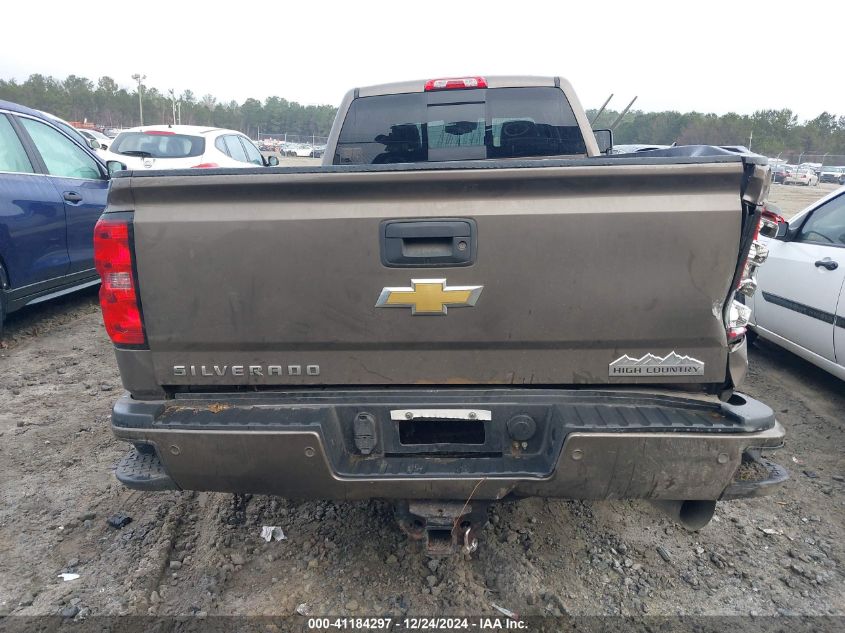 2015 Chevrolet Silverado 3500Hd High Country VIN: 1GC4K1E85FF533919 Lot: 41184297