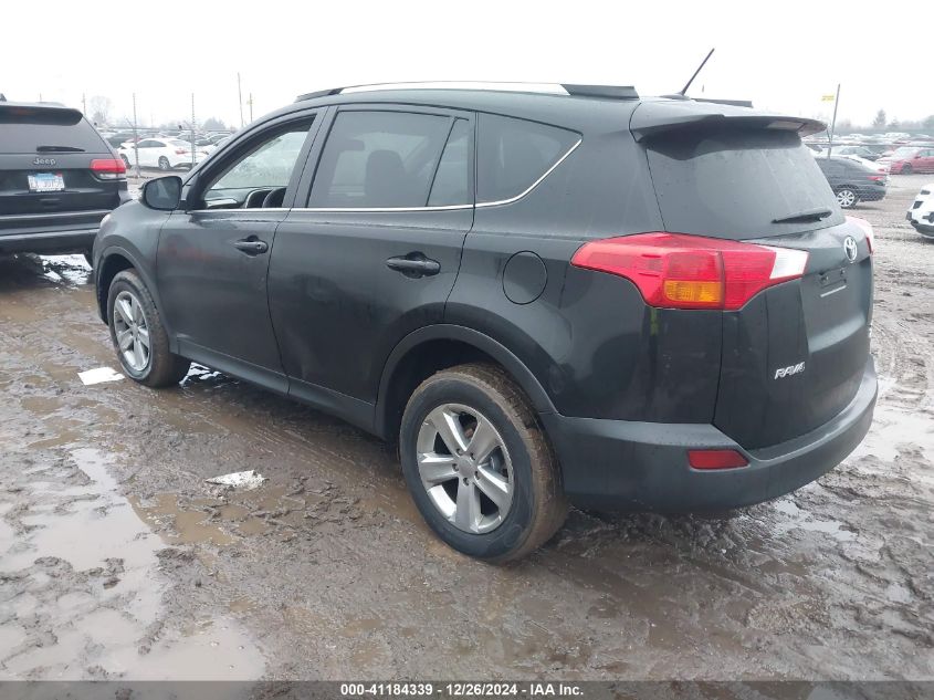 VIN 2T3RFREV7DW080929 2013 Toyota RAV4, Xle no.3