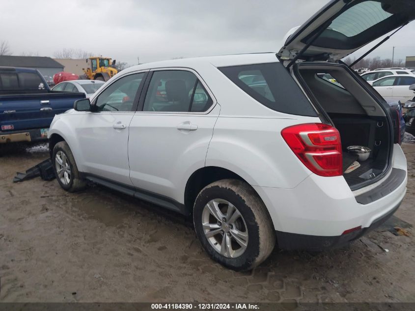 VIN 2GNALBEK0H1544734 2017 Chevrolet Equinox, LS no.15