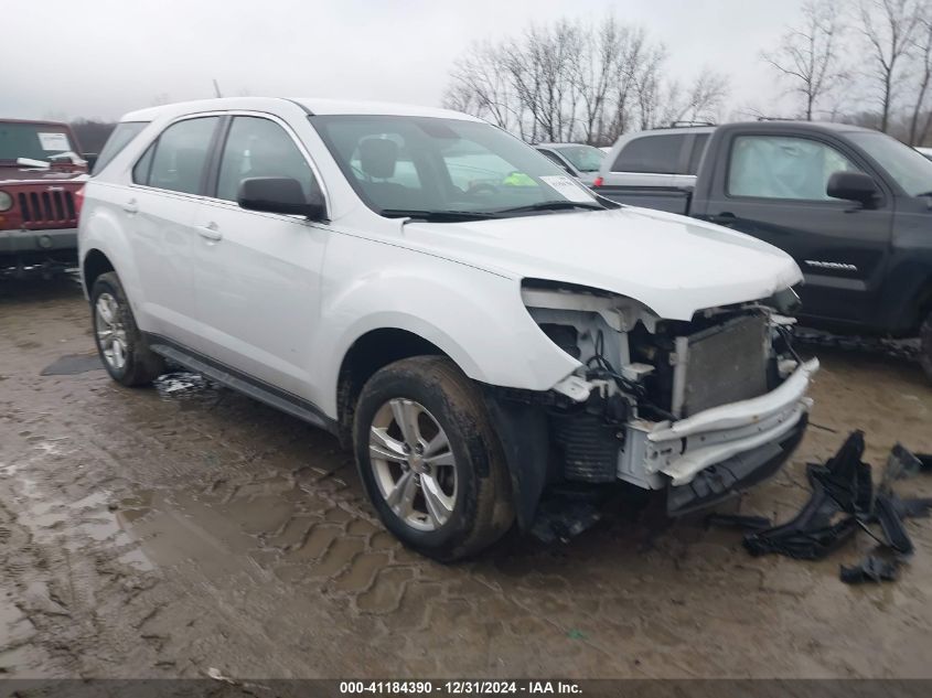 VIN 2GNALBEK0H1544734 2017 Chevrolet Equinox, LS no.1