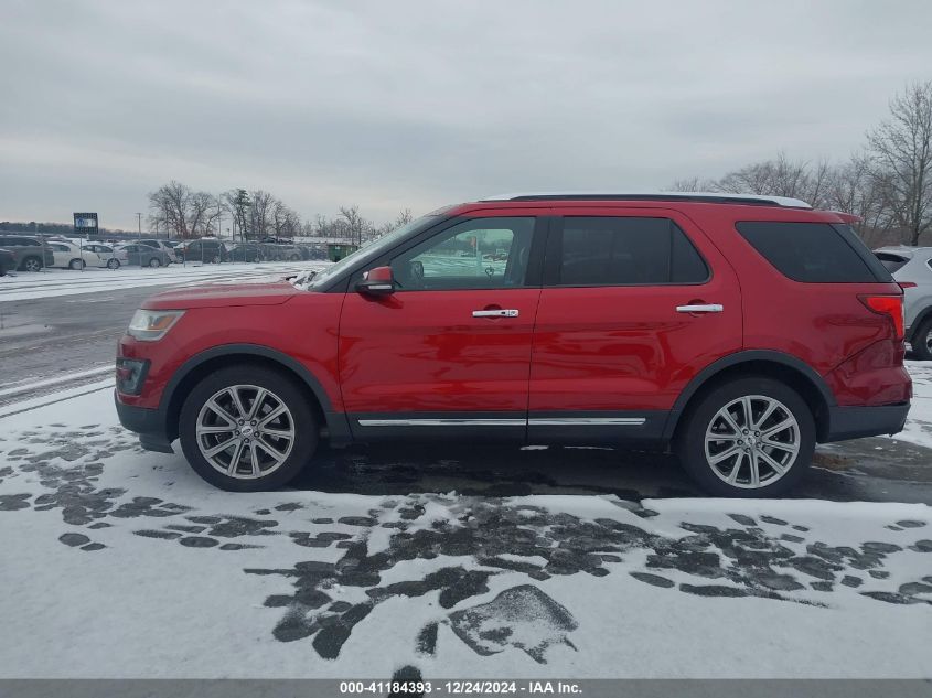 VIN 1FM5K7FH1GGA68584 2016 Ford Explorer, Limited no.14