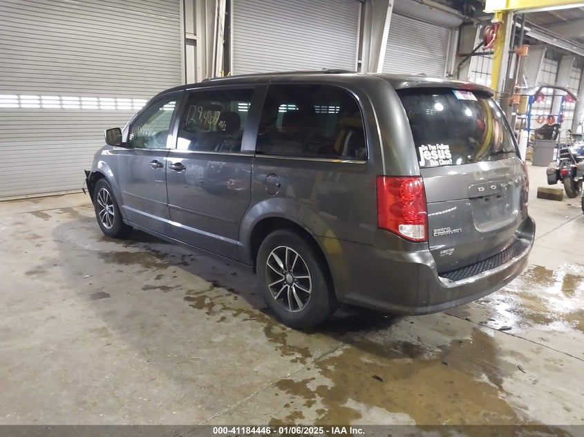 Vin: 2c4rdgcg9gr276738, lot: 41674738, dodge grand caravan sxt 20163