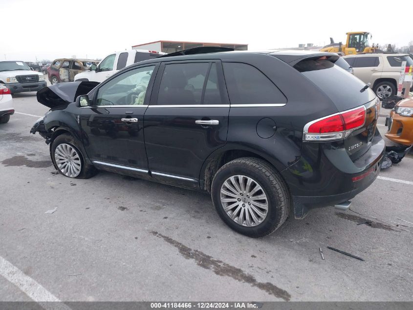 VIN 2LMDJ6JK5DBL15379 2013 LINCOLN MKX no.3