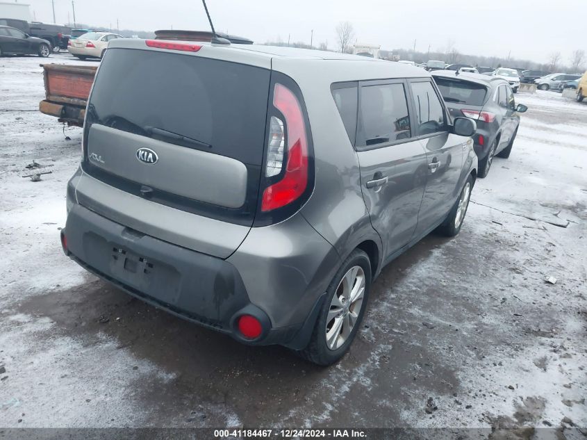 VIN KNDJP3A5XF7145588 2015 KIA Soul, + no.4