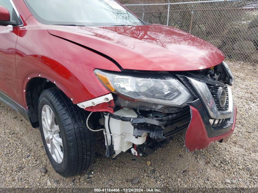 2018 Nissan Rogue Sv VIN: 5N1AT2MV1JC826154 Lot: 41184486