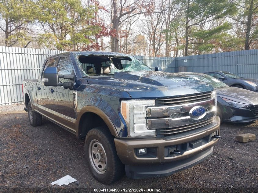 2017 Ford F-250 King Ranch VIN: 1FT7W2BTXHEF12704 Lot: 41184490