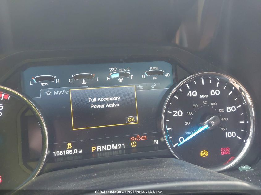 2017 FORD F-250 VIN: 1FT7W2BTXHEF12704