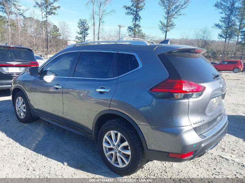 2017 Nissan Rogue Sv VIN: JN8AT2MVXHW023182 Lot: 41184497