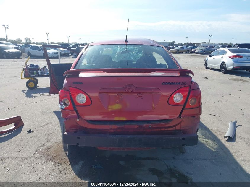 2006 Toyota Corolla S VIN: 2T1BR32E96C560297 Lot: 41184684