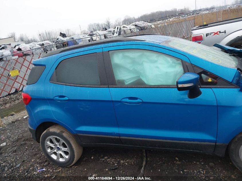 2019 Ford Ecosport Se VIN: MAJ3S2GE9KC303726 Lot: 41184694