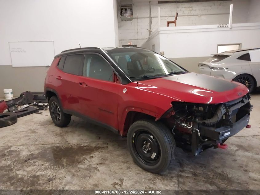 VIN 3C4NJDDB4KT702804 2019 Jeep Compass, Trailhawk 4X4 no.1