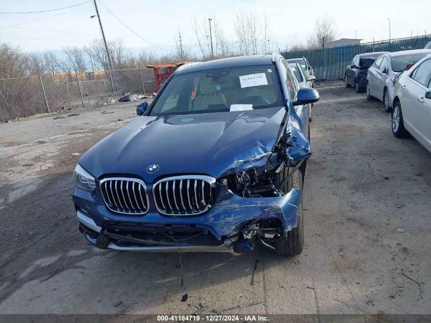 VIN 5UXTR9C51KLP81299 2019 BMW X3, Xdrive30I no.12