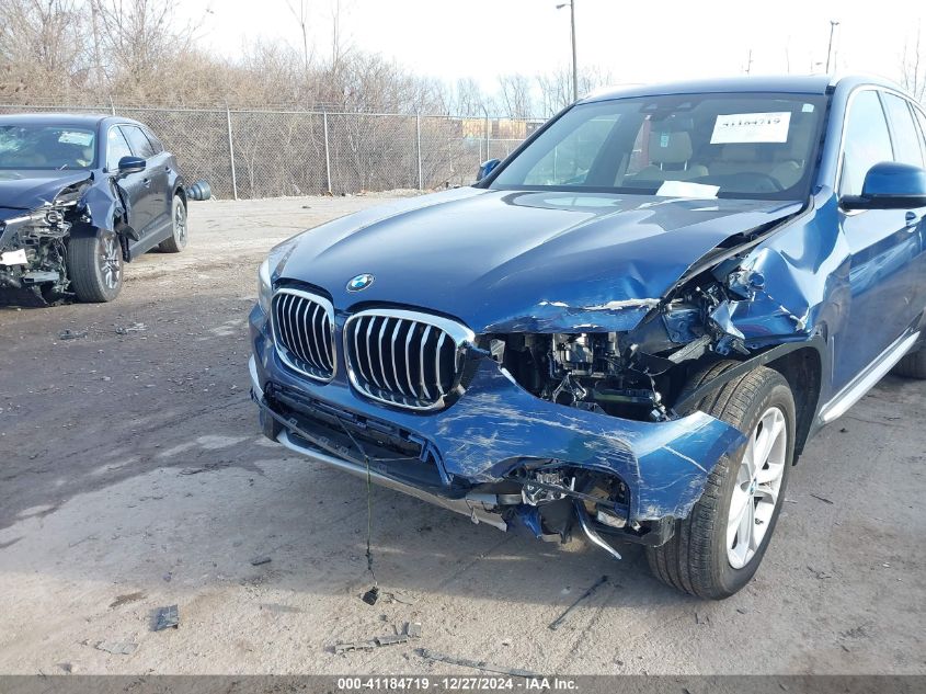 VIN 5UXTR9C51KLP81299 2019 BMW X3, Xdrive30I no.6