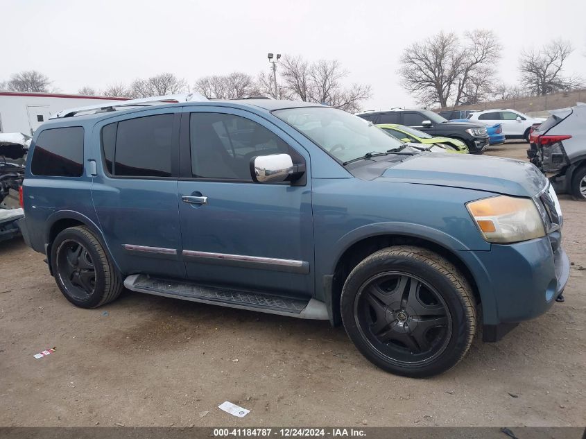 2010 Nissan Armada Titanium VIN: 5N1AA0NC9AN602142 Lot: 41184787