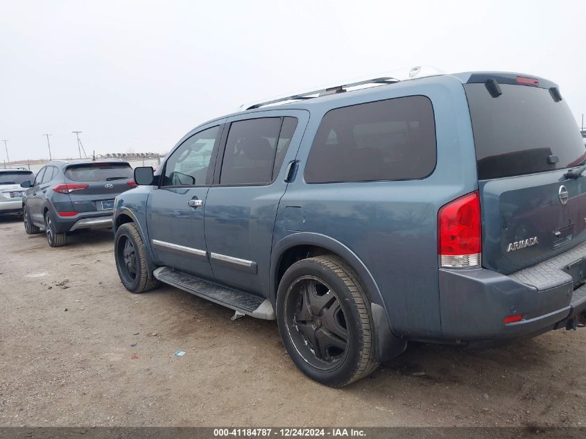 2010 Nissan Armada Titanium VIN: 5N1AA0NC9AN602142 Lot: 41184787