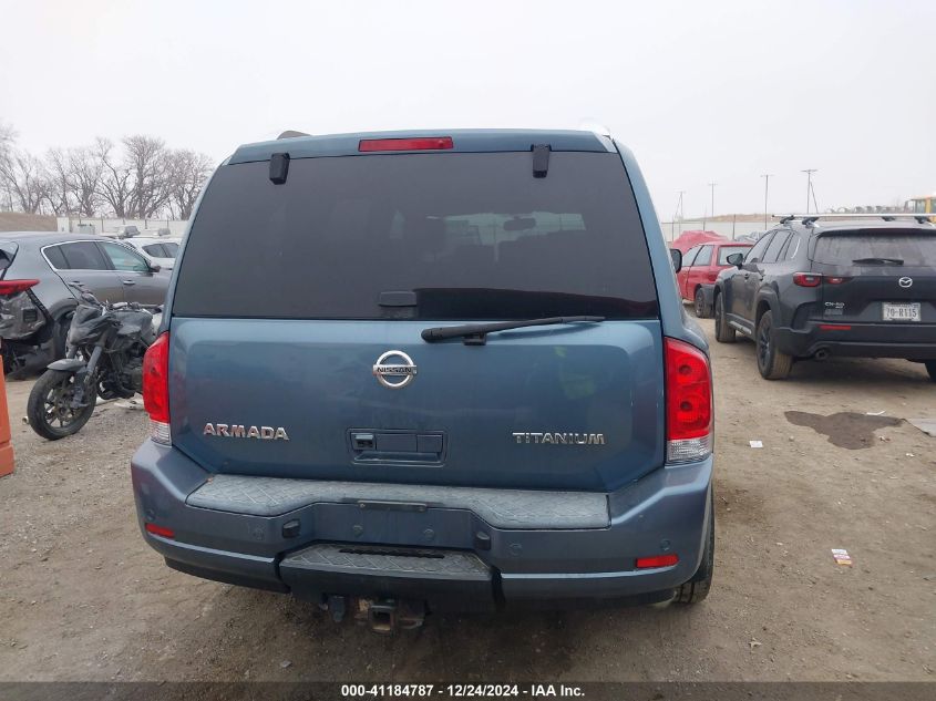 2010 Nissan Armada Titanium VIN: 5N1AA0NC9AN602142 Lot: 41184787