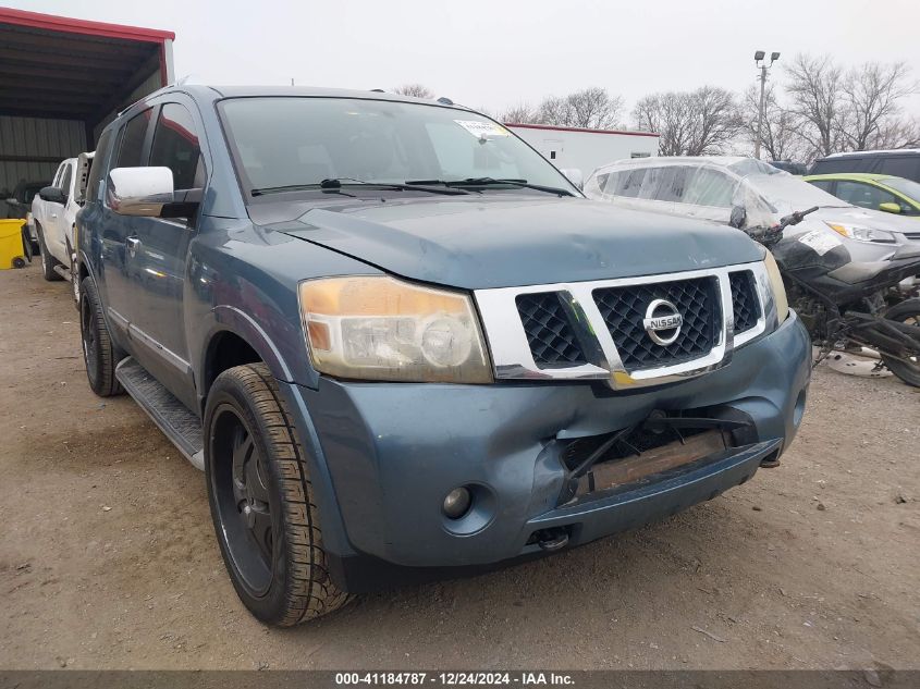 2010 Nissan Armada Titanium VIN: 5N1AA0NC9AN602142 Lot: 41184787