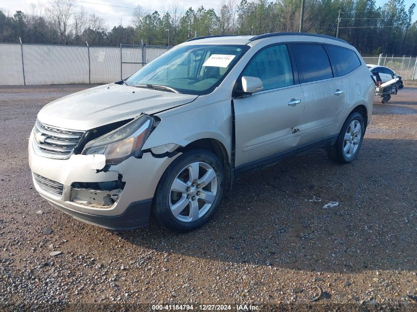 VIN 1GNKRGKD0GJ257484 2016 Chevrolet Traverse, 1LT no.2