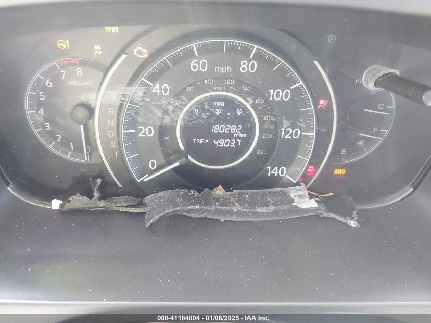 2012 Honda Cr-V Lx VIN: 5J6RM4H34CLD18225 Lot: 41184804