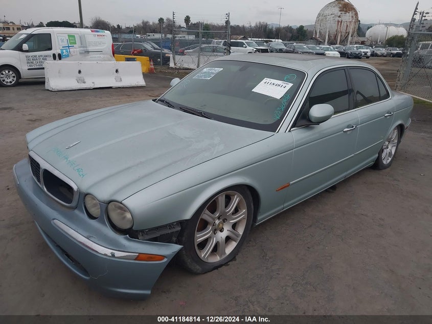 2004 Jaguar Xj Xj8 turquoise sedan gasoline SAJEA71C84SG02230 photo #3