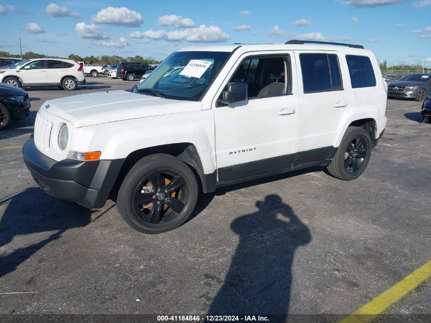 VIN 1C4NJPFB6DD102776 2013 JEEP PATRIOT no.2