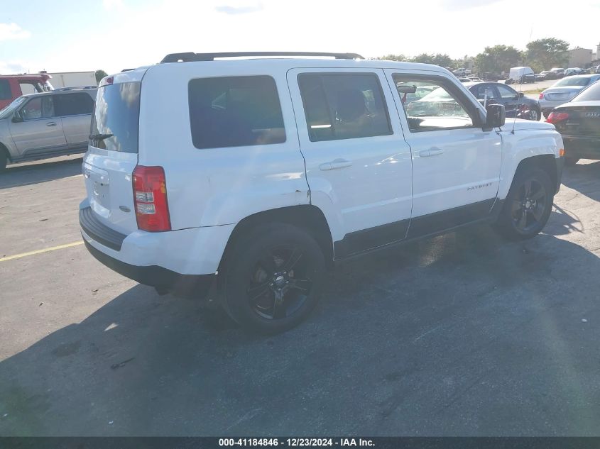 VIN 1C4NJPFB6DD102776 2013 JEEP PATRIOT no.4