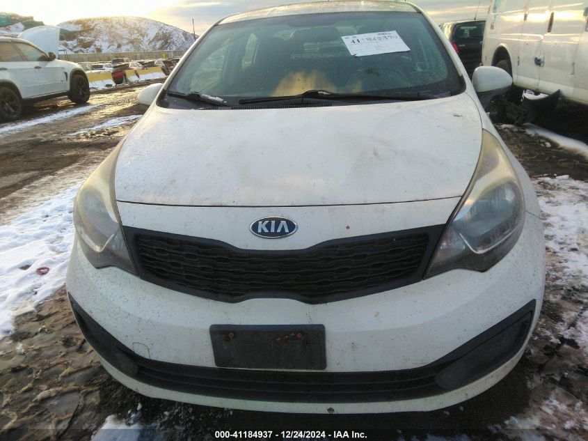 2015 Kia Rio Lx VIN: KNADM4A35F6507002 Lot: 41184937