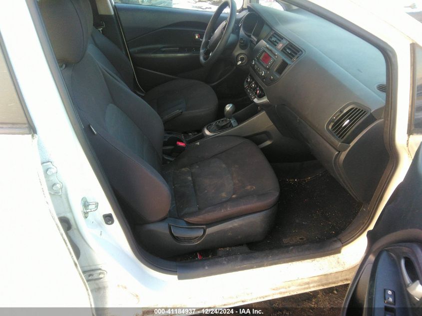 VIN KNADM4A35F6507002 2015 KIA Rio, LX no.5