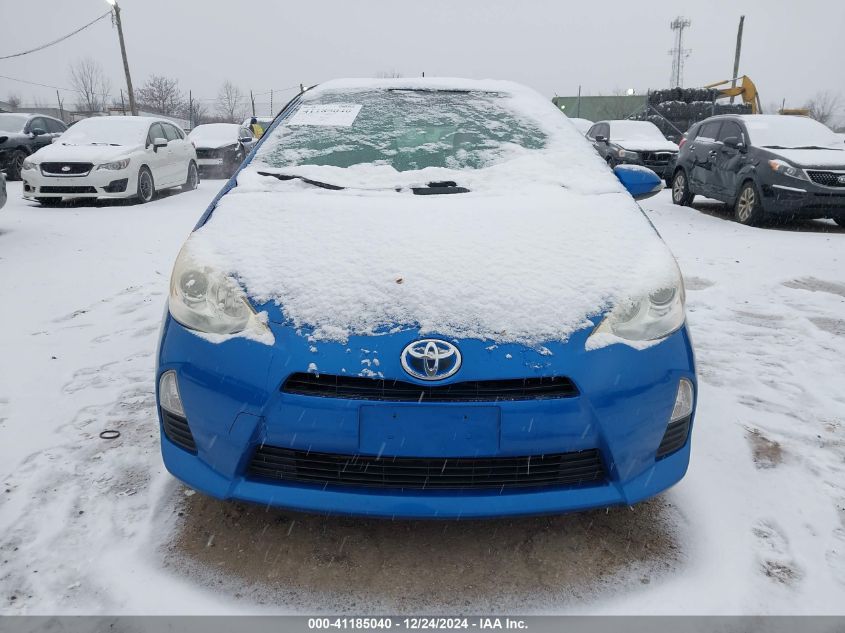 2012 Toyota Prius C Two VIN: JTDKDTB34C1030218 Lot: 41185040