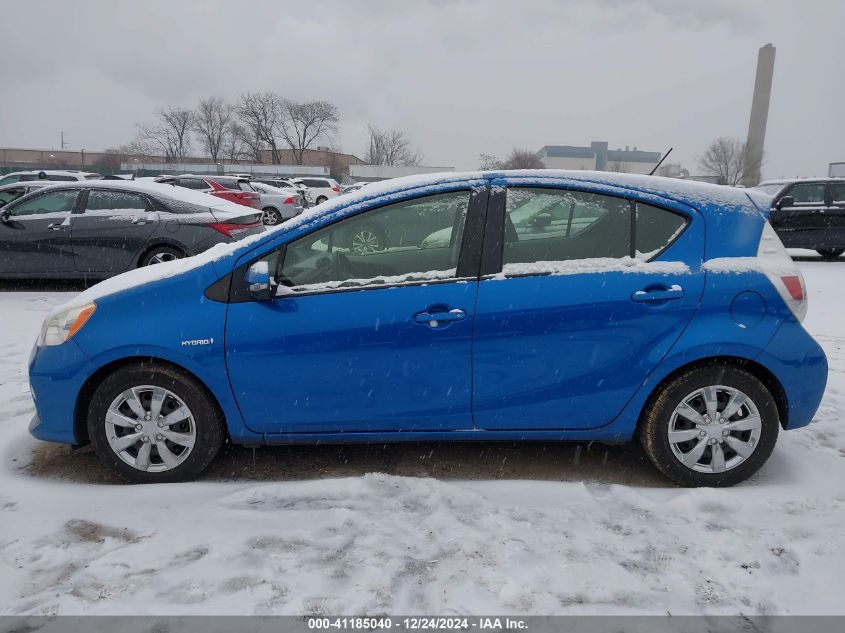 2012 Toyota Prius C Two VIN: JTDKDTB34C1030218 Lot: 41185040