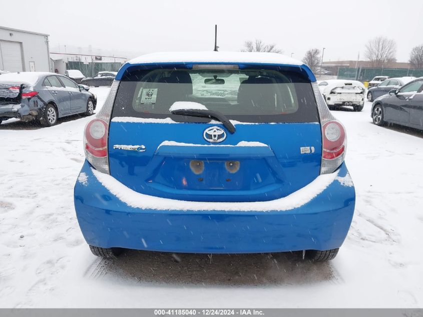 2012 Toyota Prius C Two VIN: JTDKDTB34C1030218 Lot: 41185040
