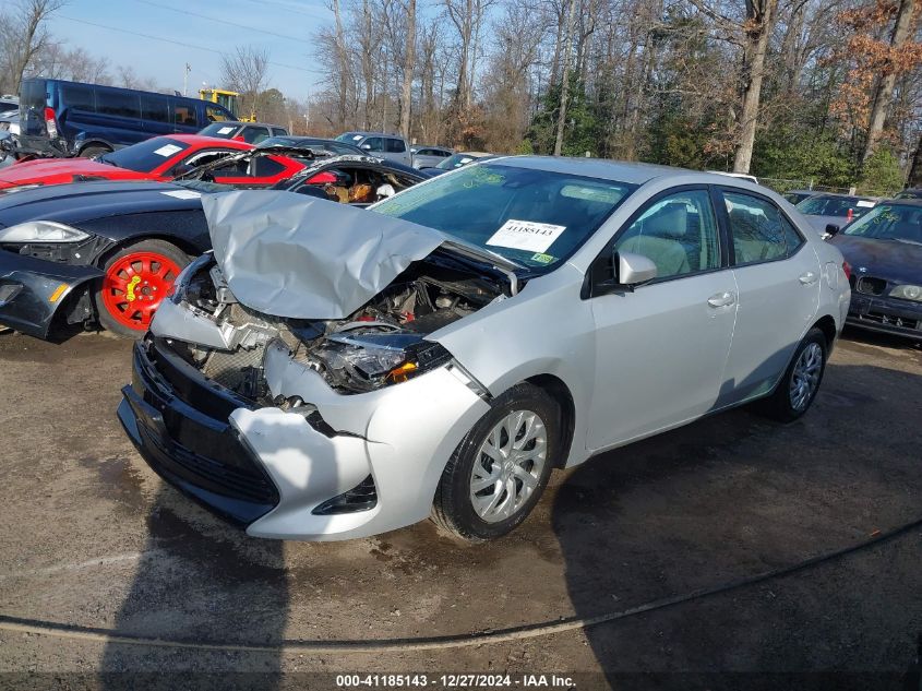 VIN 2T1BURHEXJC009328 2018 Toyota Corolla, LE no.2