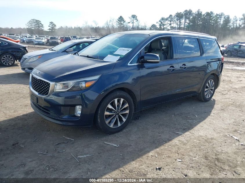 VIN KNDMC5C14F6013446 2015 KIA SEDONA no.2