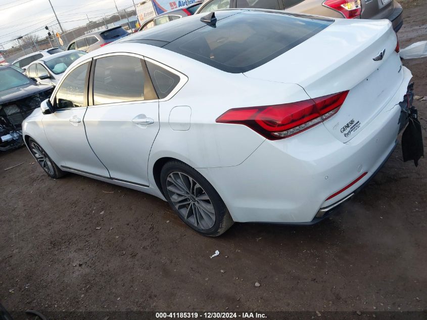 VIN KMHGN4JEXFU085136 2015 Hyundai Genesis, 3.8 no.3