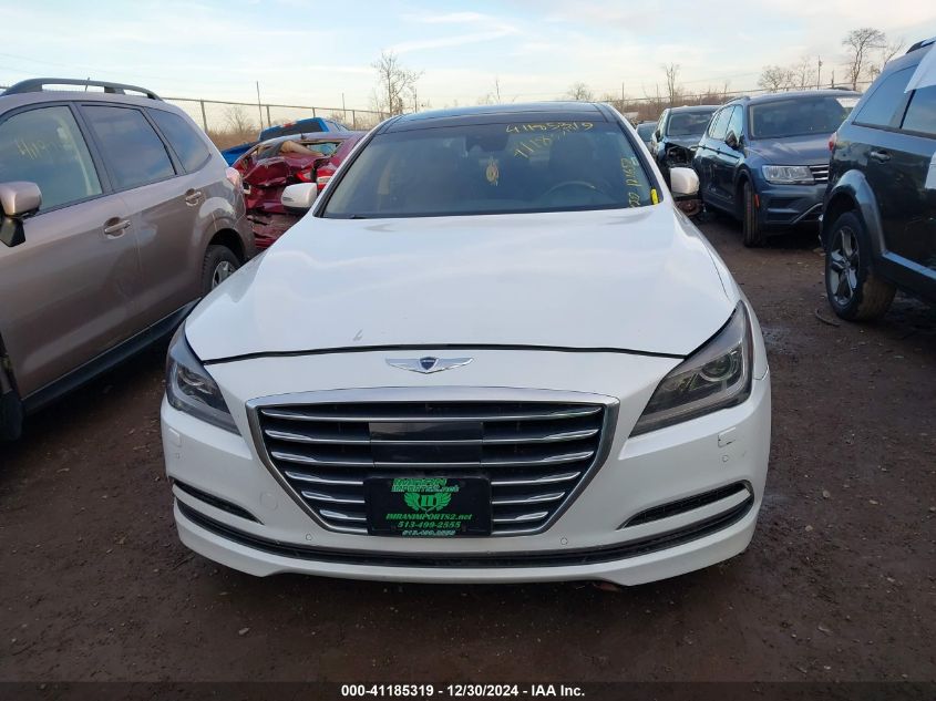 VIN KMHGN4JEXFU085136 2015 Hyundai Genesis, 3.8 no.12