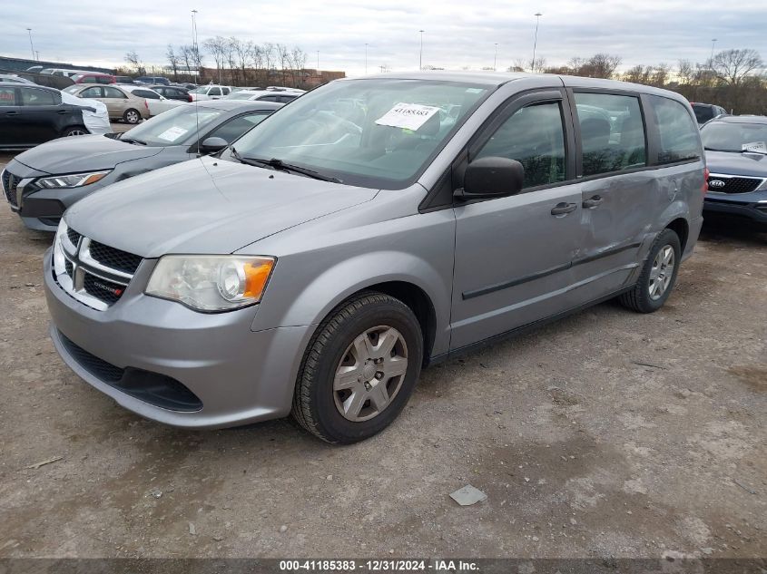 VIN 2C4RDGBG6DR658996 2013 Dodge Grand Caravan, Ame... no.2