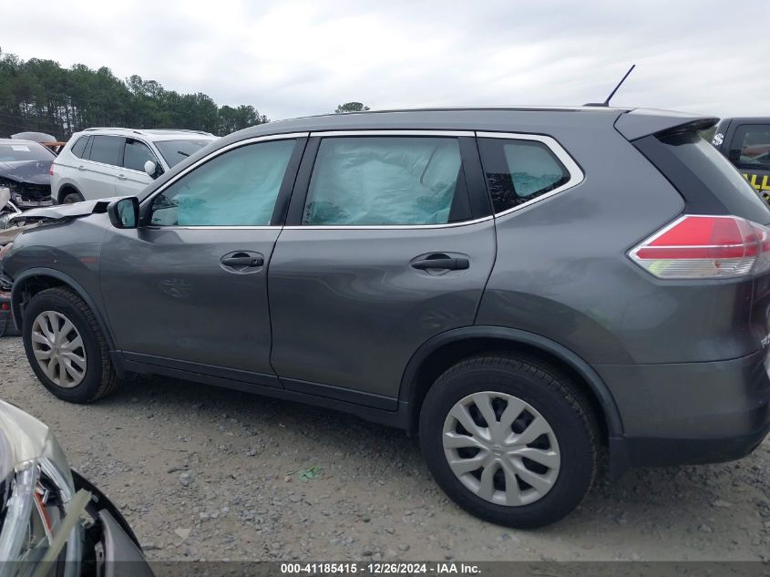 2016 Nissan Rogue S VIN: JN8AT2MV6GW131099 Lot: 41185415