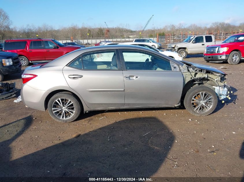 2016 TOYOTA COROLLA LE PLUS - 2T1BURHE8GC721491