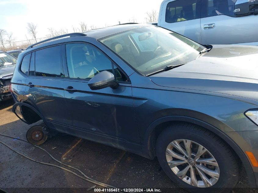 2018 VOLKSWAGEN TIGUAN 2.0T S - 3VV0B7AX6JM094173