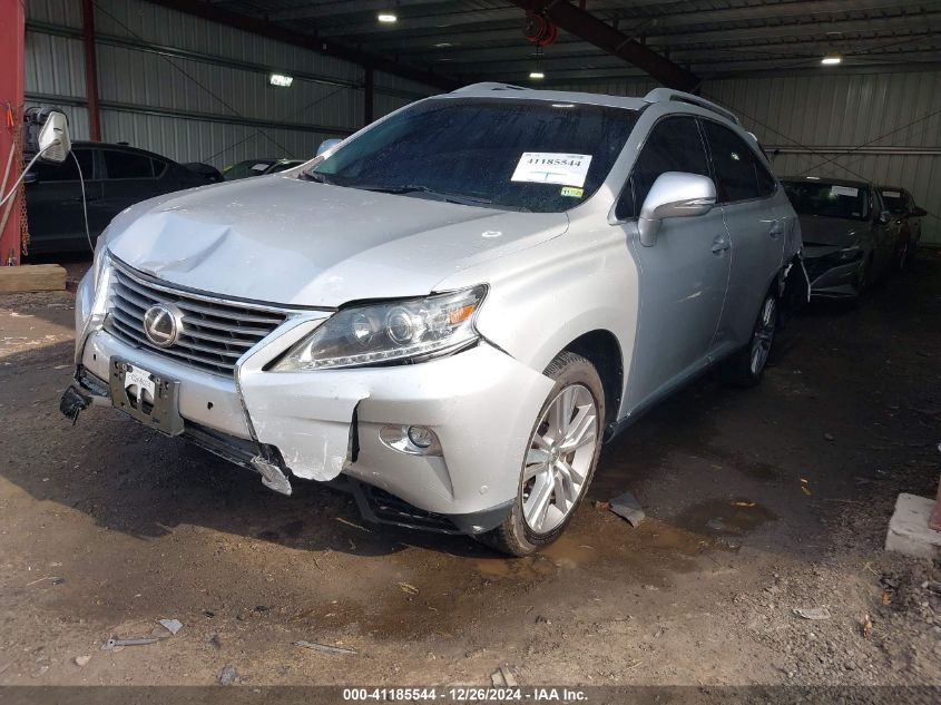 VIN 2T2BK1BA3FC266024 2015 Lexus RX, 350 no.2