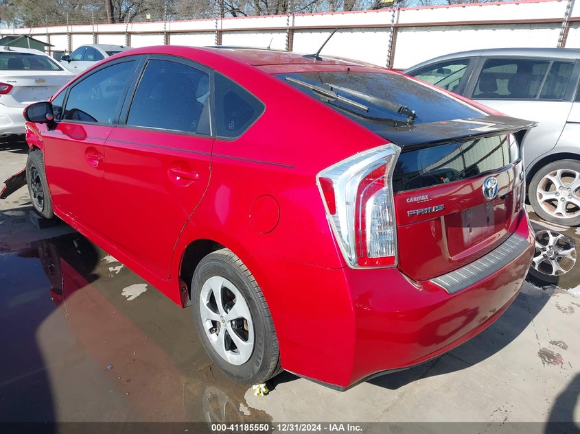 2012 TOYOTA PRIUS VIN: JTDKN3DUXC1561572